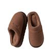 Pantuflas de Algodón Puxiyuxi con Suela Gruesa de 4 cm para Aumentar la Altura para Mujer, Pantuflas Cálidas Sencillas para el Hogar, Pantuflas de Pareja