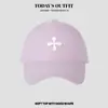 Estilo Coreano Ins Circunferência da Cabeça Grande Primavera Nova Celebridade da Internet Cruzada Desenho Quente Boné de Baseball Feminino Rosto Pequeno Boné de Baseball