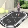 Esterilla de Yoga Silenciosa Absorbente de Impactos Antideslizante Esterilla de Baile Deportiva para Hombres y Mujeres Fitness Esterilla para Saltar Estirada y Ampliada Esterilla para Yoga Aeróbicos
