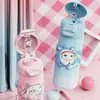 Taza Aislada Fiesta de Huevos Acero Inoxidable 316 Alta Apariencia Taza de Agua con Popote para Niños Uso Escolar Gran Capacidad Anticaídas