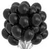 Conjunto de Balões Coloridos Sólidos Foscos Amazon Transfronteiriço, Decorações de Aniversário Espessadas, Montagem de Cenário para Festa de Ano Novo