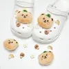Zuecos Lindos y de Moda Estilo Ins Accesorios DIY Hebillas de Zapato Desmontables Flor de Zapato de Ballet Dibujos Animados 3D Accesorios