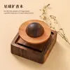 Difusor pequeño de leña, madera maciza, difusor de aceites esenciales sin llama, fragancia duradera, adecuado para baños, hoteles, casas de huéspedes y uso en interiores