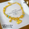 Loja de Ouro Mesmo Estilo Pepita de Ouro Antiga Contas para Montar Colar Pulseira Novo Estilo Chinês Joias Auspiciosas