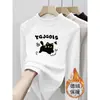 Camiseta de Manga Larga con Cuello Semi Alto para Niña 2026 Otoño/Invierno Mediana y Grande Infantil Ajustada Cálida Capa Interior con Estampado Camiseta Base
