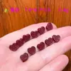 Contas da Fortuna de Areia Dourada Roxa de Alto Teor para Atrair Riqueza e Boa Sorte, com Acessórios de Rosa, Lótus e Cabacinha