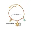 Nova Pulseira de Aço Titânio com Corda Colorida Feita à Mão Tendência Ins Não Desbota Banhada a Ouro 18K Joia de Luxo Leve Item Quente Transfronteiriço