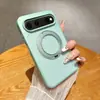 Aplicável à Capa de Celular Magnética Fosca Huawei PuraX View com Suporte Giratório P90pro Anel Estrela Aurora Capa Protetora