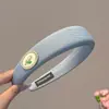 Diadema de Estilo Fresco de Lujo Ligero, Diseño de Esponja Fina, Accesorio para el Cabello de Gama Alta, Diadema de Colores para Mujeres, Venta al por Mayor, Diadema de Corona Alta para Lavarse la Cara