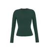 Tops y Camisetas Deportivas Finos y Muy Elásticos para Mujer para Lucir Delgada y Usar Ropa de Entrenamiento para Correr, Pilates, Yoga para Otoño