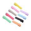 2cm(Paquete de 10) Color Básico Pinza Pico de Pato Horquilla diy Embrión Inferior Cuadrado Clip Pequeño Accesorios Clip Lateral