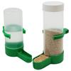Bebedouro para Papagaio, Bebedouro para Pássaro, Comedouro para Pombo, Caixa de Comida para Frango Rutin, Alimentador Automático para Alimentar Pássaros