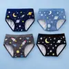 Nuevos Calzoncillos para Niños Triángulo Transfronterizos Más Vendidos Algodón Puro Ropa Interior para Niños Estampado de Dibujos Animados Ropa Interior de Algodón Venta al por Mayor para Hombres