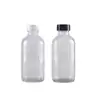 Frasco Boston Transparente de 60ml, Frasco para Óleo Essencial de 120ml, Frasco de Vidro Transparente de 480ml, Frasco Cosmético com Dispenser Pronto para Envio