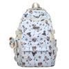 Nova mochila escolar feminina, mochila leve de viagem, casual, para todos os tipos de uso, para estudantes do ensino fundamental e médio