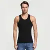 Venta al por mayor del fabricante Precio bajo Verano Chaleco para hombre Base Transpirable Chaleco de tirantes Cruzado Camiseta sin mangas casual para hombre