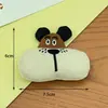 Tela de Dibujos Animados Animal Cabeza de Perro Relleno de Algodón Accesorios DIY Sombreros Ropa Zapatos Calcetines para Niños Pasadores Decorativos Accesorios para Peinado
