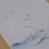 Nova Colar com Pingente de Jade Hetian Artesanal de Alto Padrão com Cordão Simples Trançado Ajustável e Versátil