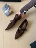 Zapatos de tacón grueso de estilo retro coreano con punta fina y escote bajo para mujer, nuevo modelo 2026, zapatos Mary Jane con estampado de leopardo, adecuados para ir al trabajo.