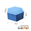 Sofá Hexagonal Blando de Esponja Comprimida Modular para Niños Sofá Creativo Irregular Combinación Etiquetado de una Pieza Transfronterizo