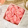 Venta al por mayor de Velas Aromáticas de Rosa para Uso Doméstico, Regalos Creativos Románticos para el Día de San Valentín, Recuerdos Aromáticos, Velas para Ventas Transfronterizas