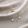 Jin Hui não desbota pulseira de aço titânio hot cross-border feminina trevo de cinco folhas diamante estilo ins personalidade 18K banho a vácuo