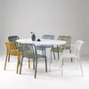 Cadeira de plástico com encosto cadeira de jantar simples moderna cadeira de lazer para exterior cadeira de negociação por atacado cadeira de jantar