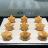 Souvenir de Navidad Talla en Madera de Ciprés Llavero Colgante Navideño Productos de Madera del Zodiaco de Dibujos Animados Dragón, Serpiente y Año del Caballo