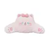 Almohada de felpa para reposacabezas de coche de dibujos animados, oso conejo, almohada para coche, almohada lumbar, almohada lumbar universal para coche para las cuatro estaciones