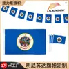 Bandera Rusa de la Copa Mundial 2026 Transfronteriza 90*150cm Poliéster Bandera de Abanico Bandera de Cadena Bandera para Agitar a Mano Personalización