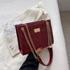 Bolsa popular deste ano feminina de grande capacidade 2025 primavera nova moda transfronteiriça corrente bolsa de ombro bolsa transversal para o dia a dia