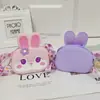 2026 Nuevo Estilo Bolsita de Verano para Niñas Conejito Lindo Dibujos Animados Bolso Infantil Bolso Cruzado de Moda Mochila de Almacenamiento Casual para Mujeres