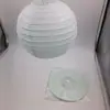 Lanternas de Papel Brancas de 4-20 polegadas Lanternas Vermelhas Redondas Dobráveis Festival do Meio Outono Dia Nacional Decorações de Casamento Exportação Transfronteiriça Venda por Atacado
