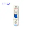 Fabricantes venden interruptor termomagnético miniatura doméstico Xiantai suministro DZ47-63 interruptor de aire miniatura blanco