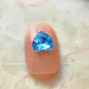 Joias para Nail Art Coração Cristal de Vidro Diamante Adesivos para Unhas Decoração de Roupas com Diamantes Sapatos e Chapéus Acessórios Feitos à Mão Diamante Coração de Pêssego com Fundo Pontiagudo