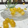 Pedra Olho de Gato Amarela Contas Soltas DIY Pulseira de Contas Amarelo Óleo de Galinha Contas Redondas Pulseira Borla Material Tecido à Mão Acessórios Antigos