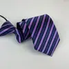 Corbata de Hombre 8cm Formal Nudo Hecho a Mano Sin Nudos Cremallera Camisa de Mujer Negocios Gama Alta Estampada Azul Oscuro Rojo Negro
