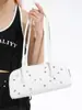 Bolsas Retrô Estilo Europeu e Americano para Mulheres, Bolsas Transversais Casuais da Moda para o Dia a Dia, Bolsas de Ombro Tendência Cool Verão 2025 para Mulheres