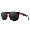 Nuevas gafas de sol deportivas para exteriores transfronterizas para hombre, gafas coloridas para ciclismo y conducción, gafas de montura cuadrada de moda con protección UV