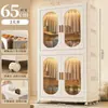 Armario de dormitorio mueble de almacenamiento Hongjia armario de almacenamiento plegable para adultos armario para bebé ropa para el hogar armario de almacenamiento para niños