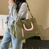 Bolsa de Viaje Transfronteriza Modelo Nuevo para Viajes Cortos con Compartimento Independiente para Zapatos, Bolsa de Equipaje de Gran Capacidad para Viajes de Negocios, Bolsa de Almacenamiento para Natación con Separación Seco y Húmedo