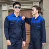 Buscando conjuntos de ropa de trabajo de fábrica para hombres, ropa de protección laboral de primavera y otoño al por mayor, uniformes duraderos para reparación de automóviles, ropa de taller de fábrica, ropa para sitio de construcción
