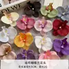 Cabeças de Flores de Orquídea Borboleta de Seda, Acessórios para Parede de Flores Artificiais, Materiais Florais, Decorações de Casamento Feitas à Mão DIY, Adereços para Fotografia, Flores Artificiais