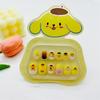 Pegatinas de Uñas Kuromi Personalizadas para Niños, Pegatinas de Uñas Lindas y Divertidas para Niñas, Pegatinas de Uñas Removibles para Niñas, Dulces y Adorables