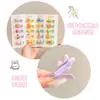 Pinzas para el pelo de bebé completamente cubiertas de tela, Lindas pinzas para el pelo de florcitas, Pinzas para flequillo para bebés y niños pequeños, Accesorios para el pelo que no dañan
