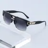 Óculos de Sol Esportivos ao Ar Livre com Dobradiça de Metal Transfronteiriça Armação Quadrada Masculina Óculos Retros Tendência Óculos Frescos da Moda Feminina