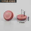 Pata de plástico para muebles Engrosada y Elevada a Prueba de Humedad Antideslizante para Gabinete Alto Mesa y Silla Sofá Almohadilla para Piso Clavo Blanco