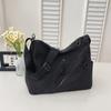 Bolsa Tote Casual, Simples, de Grande Capacidade, Bolsa Transversal Leve e Elegante para Passeio, Bolsa de Ombro da Moda para Estudante, Trabalho e Aula