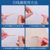 Nova Agulha de Punch com Cabo Colorido de Plástico e Cabeça Dourada com Passador de Linha de Chumbo Agulha de Bordado Punch Caneta de Bordado Punch DIY Feito à Mão Lã