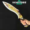 Delta Juego Periférico S10 Temporada Eulogio Juguete Cuchillo Grande 50cm Sin Filo Modelo Juguete Plástico Regalo